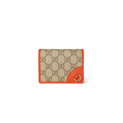 GUCCI GG EMBLEM SMALL WALLET 820692 (11*8.5*3cm)